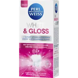 White & Gloss Whitening Toothpaste PERL WEISS