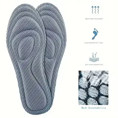 1 Pair of 5D of Insolesfor Men And Women - Size: 41/42