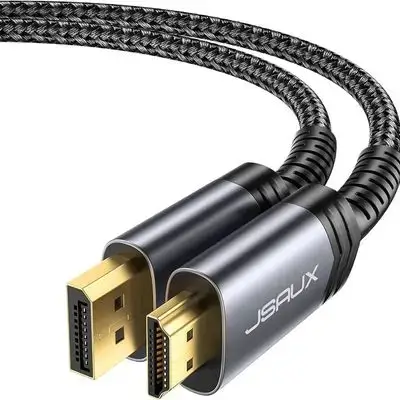 JSAUX DisplayPort to HDMI Cable, 2M