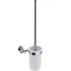 Art Chrome Toilet Brush Wall Mounted
