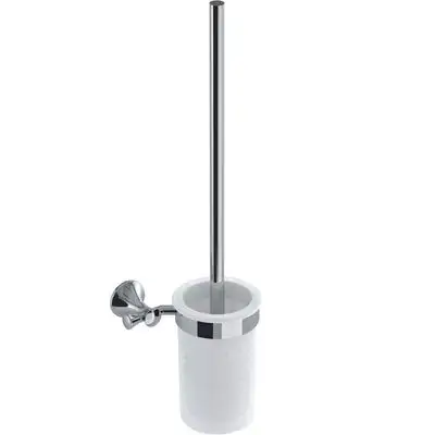 Art Chrome Toilet Brush Wall Mounted