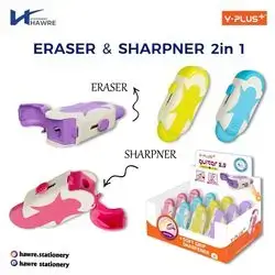 Eraser And Sharpener-Y.PLUS