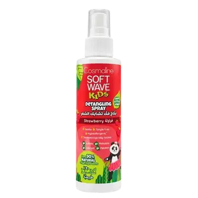 Soft Wave Kids Detangling Spray Strawberry 125ml _ Cosmaline