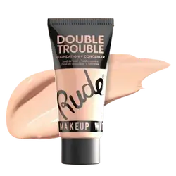 Rude Double Trouble Foundation + Concealer Ivory 87935