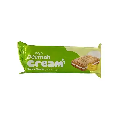 Deemah Bisc Cream Banana 50g
