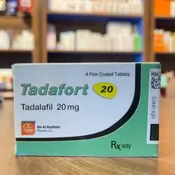TADAFORT 20MG TADALAFIL 4 TABLETS