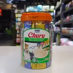 Churu creams with tuna & chicken varieties 50pcs