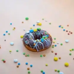Light Chocolate Donuts
