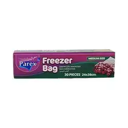 Parex Medium Size Freezer Bag 24 Cm X 38 Cm 30 Bag