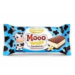 sandra ice cream Sandwich Vanilla