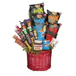 Chocolate And Chips Basket