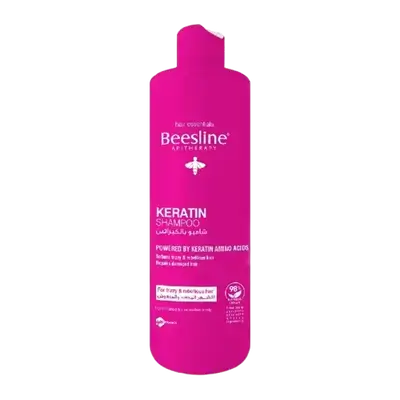 Keratin Shampoo For Frizzy & Rebellious Hair 400ml _ Beesline