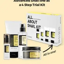 COSRX ALL ABOUT SNAIL KIT 4-step