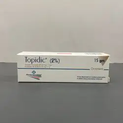 topidic (2%) sodium fusidate bp 20mg ointment 15gm