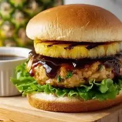 Chicken Pineapple Burger
