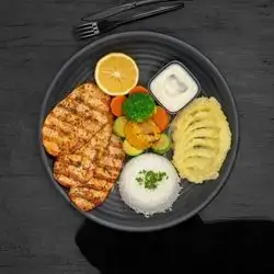 Chicken Steak All In One - 598 Calories
