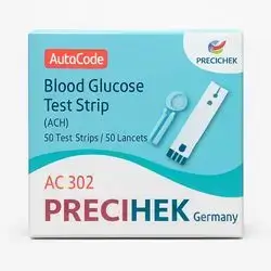 Precichek Test Strips 50 + Lancets (AC 302)
