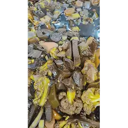 Mixed Pickles with Molasses