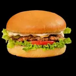 Beef burger with cheese