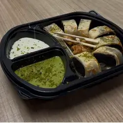 Pistachio Brownies Sushi