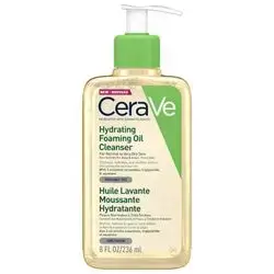 Cerave Hydrating Foaming Oil Cleanser For Normal To Very Dry Skin 236 Ml