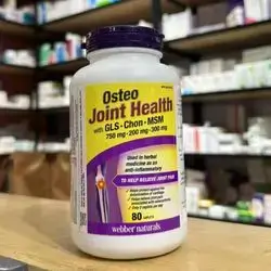 osteo joint health webber naturals 80cap