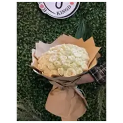 White Rose Bouquet