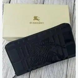 Burberry zip-around wallet
