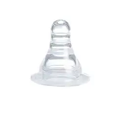 Narrow Neck Silicone Nipple (2Pcs) (+0)