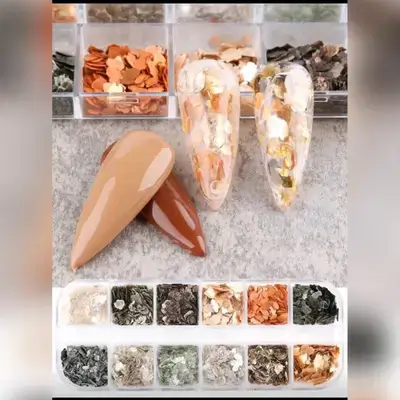 3D Abalone Shell Nail Art Decorations