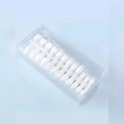 504pcs/Pack Ultra-Thin And Transparent Nail Art Tips