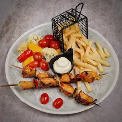 Chicken Tawook with Vegetables
