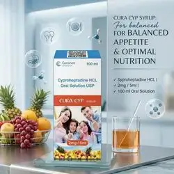 CURA CYP Cyproheptadine HCL Syrup (100