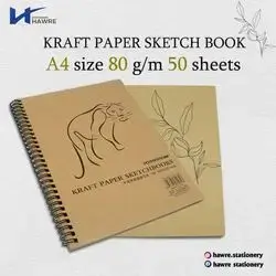 Kraft Paper Sketch Books A4