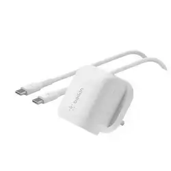 Belkin 20W USB-C Wall Charger With 1m USB-C Cable - White