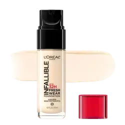 INFALLIBLE Up To 32H Fresh Wear Foundation + Vitamin C SPF25 395 ROSE PERAL 30ml _ L'OREAL PARIS