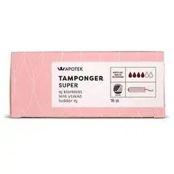 APOTEK TAMPONGER MINI 16ST