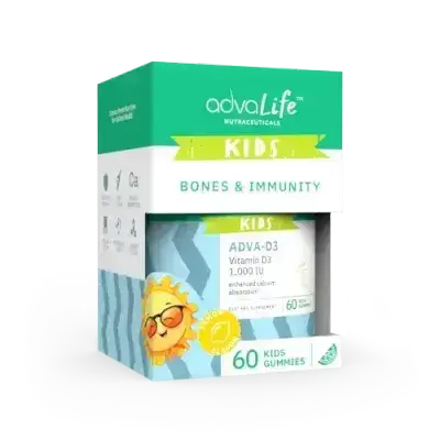 Vitamin D Gummies AdvaLife™ Adva-D3, 1000IU