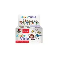 Doppelherz Kinder Visio – Chewable eye supplement for children from 4 years old.
