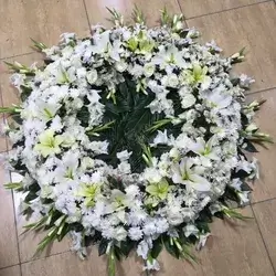 Stand Flowers-White
