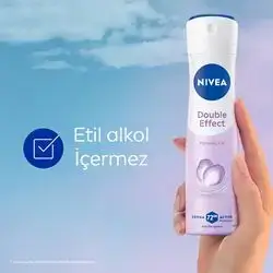NIVEA Double Effect smooth underarms for longer derma 72h active anti-perspirant