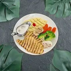 Chicken with Mushroom Cream