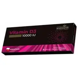 Madamar Vitamin D3 10000UI - 40 Capsules