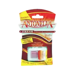 Fresh Breath Strips Strawberry 24 Strips _ ANTONELLA