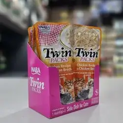 Inaba Twin Packs Chicken Recipe In Chicken Broth 6 Pcs 80g