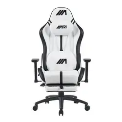 Gaming Chair AG Horizon Full Massage - White & Black