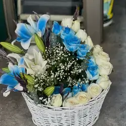 Rose Basket Flowers