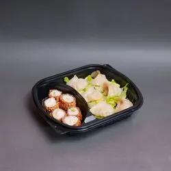 Dumpling And King Crab Stick Roll Combo