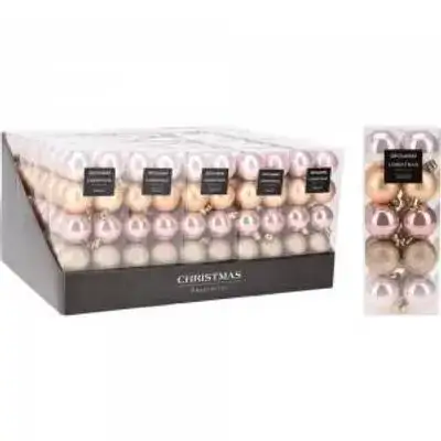 Koopman Xmas Ball 40Mm S10 Pretty Clr