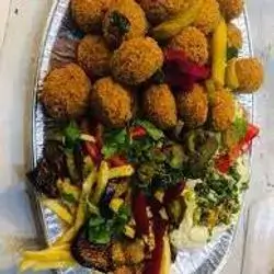 Mixed Falafel Plate